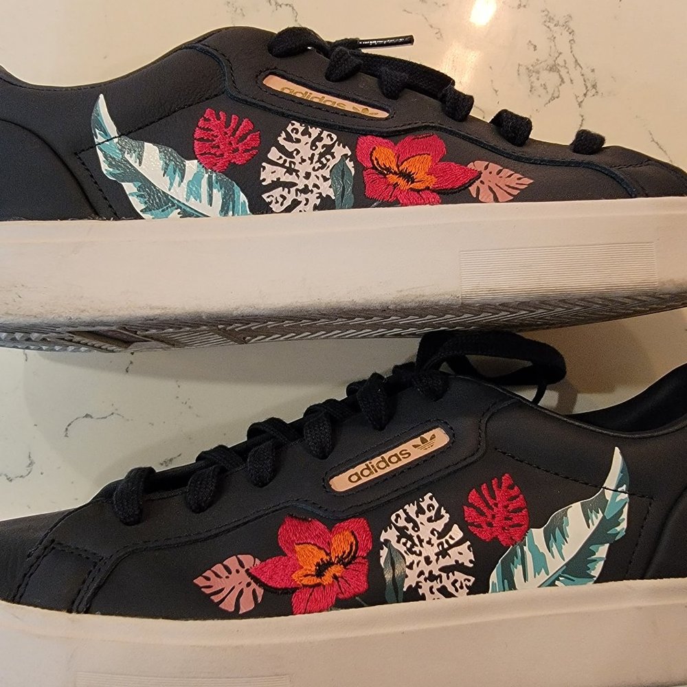 Adidas Sleek Floral Sneakers